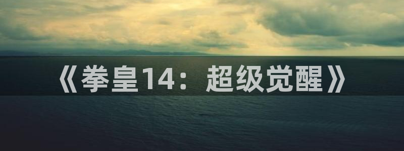 喵趣动漫app官方下载：《拳皇14：超级觉醒》